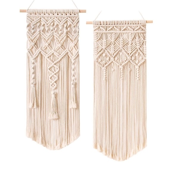 Twinning Handmade Macrame Braided Bohemian Banners - Picture 3 of 14